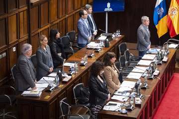 Pleno del Cabildo de Gran Canaria sobre el estado de la Isla/TA.